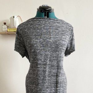 Loft Grey Knit Shift Dress